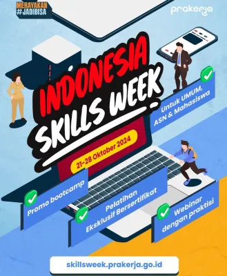 Semua bisa ikuti program ini secara gratis, termasuk ibu-ibu.  (@prakerja.go.id)