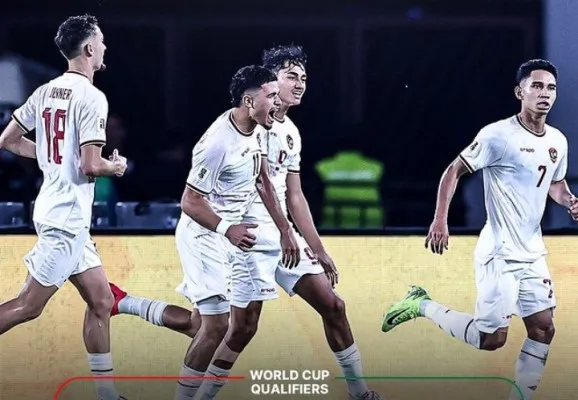 Timnas Indonesia buka asa melaju ke Piala Dunia 2026. (@433)