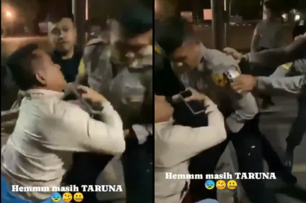 Viral, taruna ngamuk ke atasannya atau disebut pengasuh terkait penertiban fasilitas Akpol. (Tangkap Layar X/@dhemit_is_back)