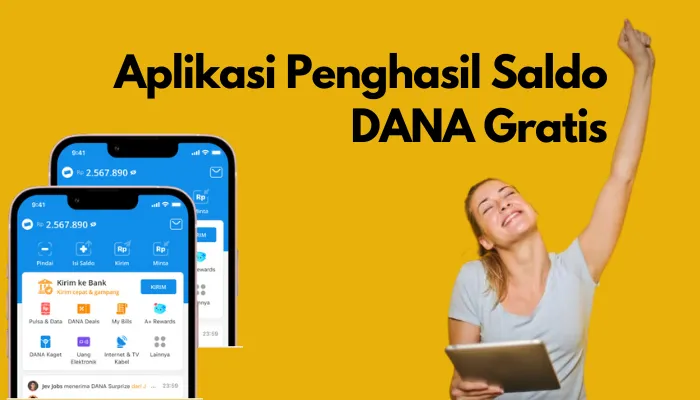 Ingin dapat penghasilan tambahan, coba mainkan dua palikasi penghasil saldo DANA ini. (Pexels/Andrea Piacquadio/edited Dadan)