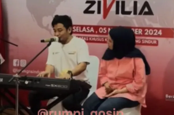 Zul Zivilia tetap berkarya meski masih di dalam penjara.(Tangkap Layar Instagram/@rumpi_gosip)