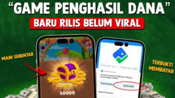 Begini caranya main game bisa dapat saldo DANA gratis hingga Rp100.000 dari.(Youtube/Bang Gaptek ID)