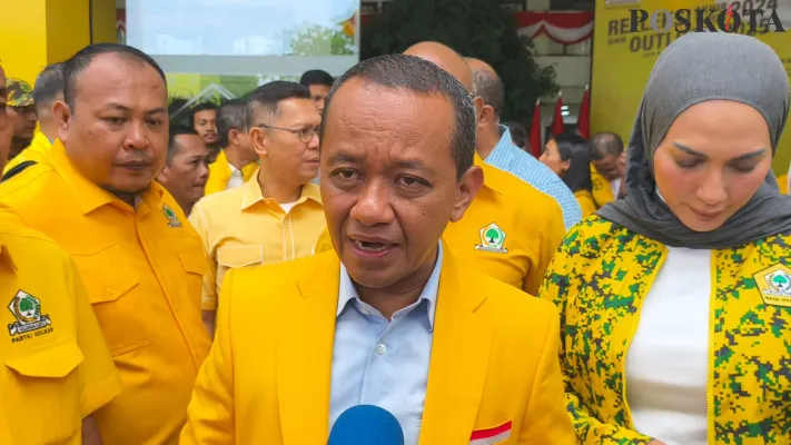 Ketua Umum (Ketum) Partai Golkar, Bahlil Lahadalia. (Poskota/Pandi)