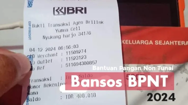 Cara cek saldo dana bansos BPNT.(FB: @Ayulestari/Neni Nuraeni)