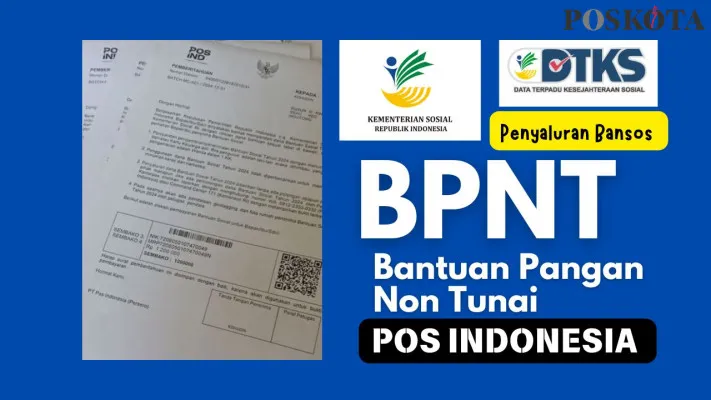 Cek informasi mengenai penyaluran  bantuan sosial lewat Pos Indonesia hingga akhir tahun untuk dana bansos Rp1.200.000 dari BPNT. (FB/INFO PKH DAN BPNT/Neni Nuraeni)