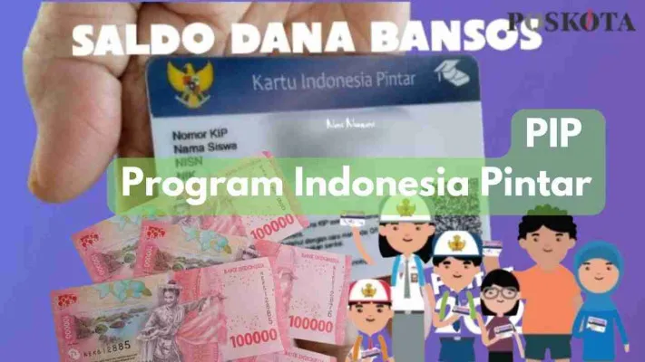 Ilustrasi saldo dana Bansos PIP untuk siswa-siswi pemilik NIK dan NISN terdaftar sebagai penerima bantuan dari pemerintah. (Neni Nuraeni/Poskota.co.id)