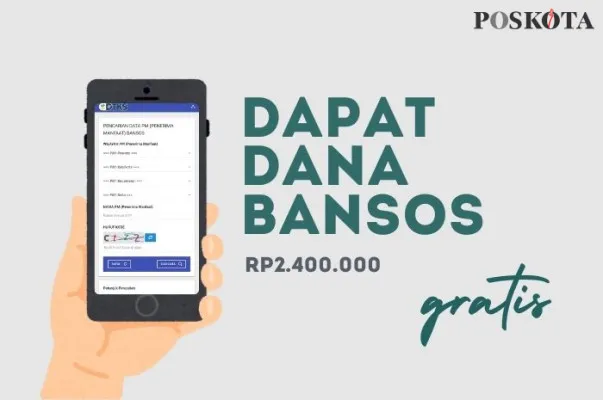 Ada dana bansos Rp2,4 juta PKH bagi NIK KTP yang terdaftar. (Poskota.co.id/Della Amelia)