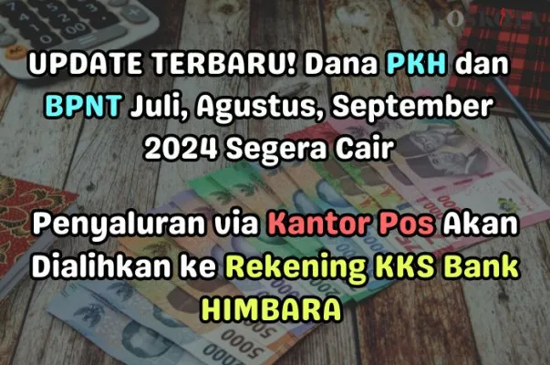 Saldo dana bansos PKH dan BPNT 2024 penyaluran kantor Pos dialihkan ke rekening KKS Merah Putih. (Poskota.co.id/Della Amelia)