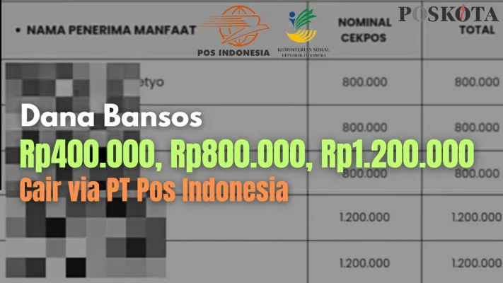 Tangkapan layar nominal Bansos YAPI yang diterima anak-anak yatim piatu via PT Pos Indonesia. (YouTube Naura Vlog/Fani Ferdiansyah)