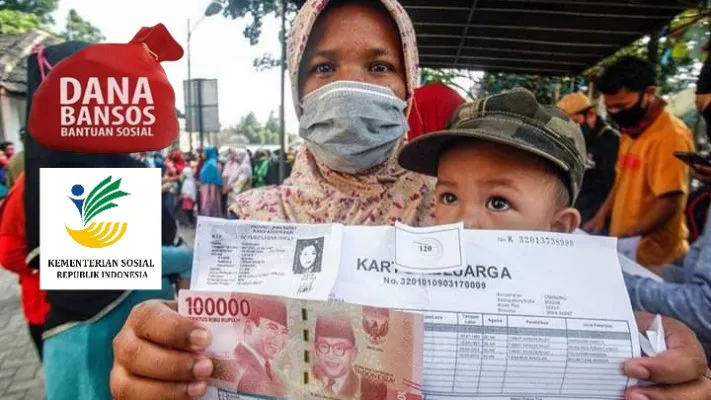 Ilusttrasi pencairan bansos PKH BPNT pada penerima yang berhak menerima, cek periode salur dan nominal pencairan tahap 1 2025 di sini. (Istimewa/Kemensos)