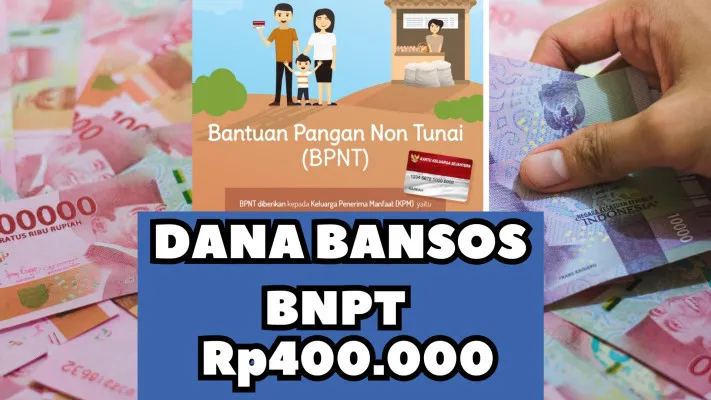 Dana Bansos BPNT Rp400.000 cair ke KPM yang terpilih di DTKS alokasi awal tahun 2025. (Poskota/Syarif Pulloh A)