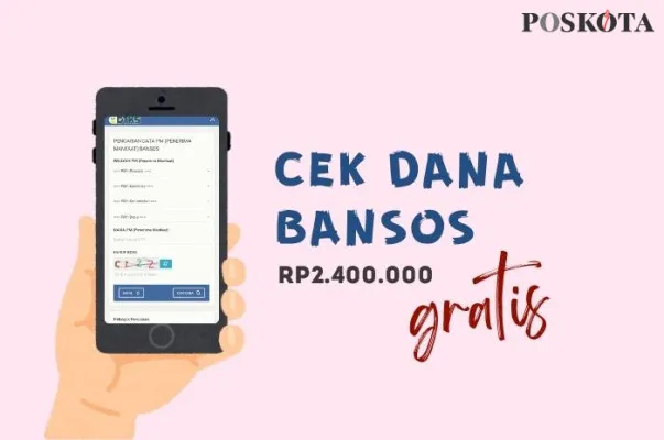 Cek dana bansos Rp2.400.000 PKH 2024. (Poskota.co.id/Della Amelia)