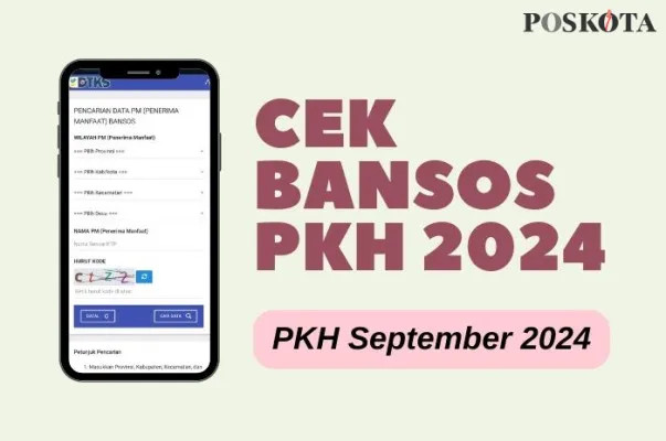 Cek penerima saldo dana bansos PKH dengan NIK KTP di link resmi Kemensos. (Poskota/Della Amelia)