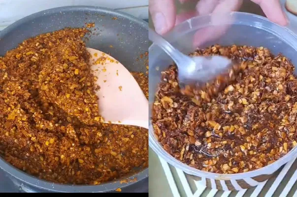 Berikut ini resep chili oil ala rumahan yang mudah dicoba.(Tangkap Layar Instagram/@vindikarsita)