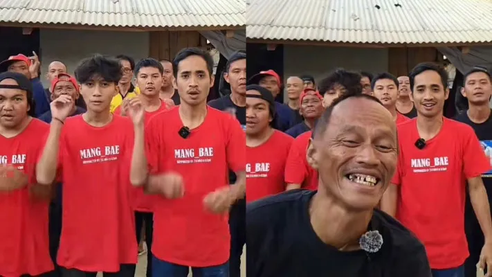 Live joget Tiktok Sadbor bisa hasilkan uang jutaan rupiah hingga memiliki tim. (Tiktok : @Sadbor 86)