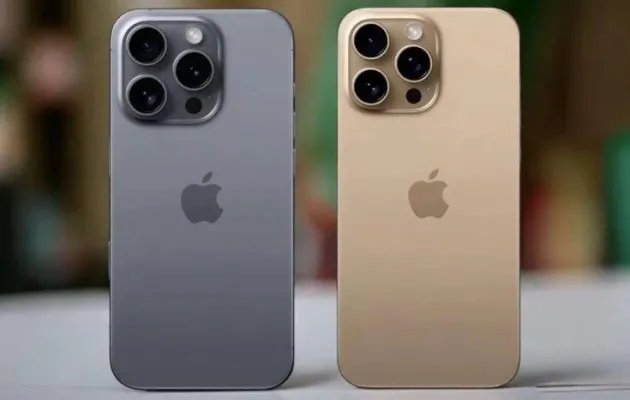 Perbandingan spek antara iPhone 16 Pro vs iPhone 15 Pro .  (Pinterest)