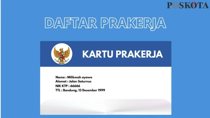 Daftar program Kartu Prakerja untuk dapatkan saldo dana gratis prakerja Rp700.000 insentif cari ke rekening atau dompet elektronik. (Poskota/Syarif Pulloh Anwari)