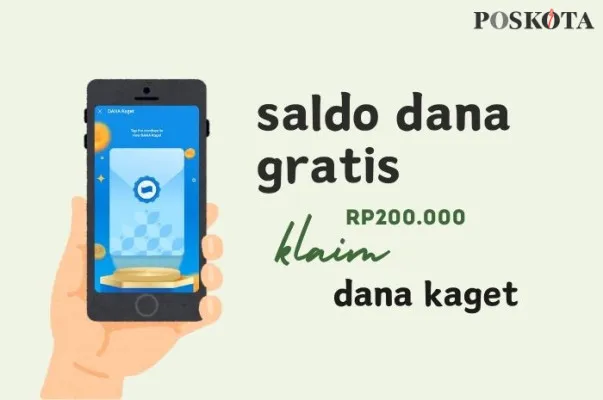 Ikuti petunjuk klaim DANA Kaget hari ini. (Poskota/Della Amelia)