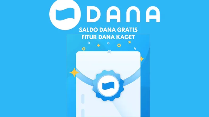 Dapat saldo DANA gratis Rp100.000 hasil buka amplop virtual ini. (Poskota/Syarif Pulloh A)