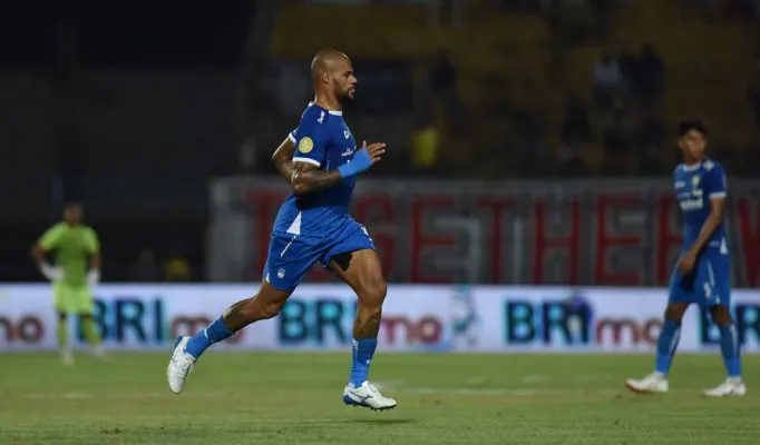 David da Silva, striker Persib Bandung. (persib.co.id)