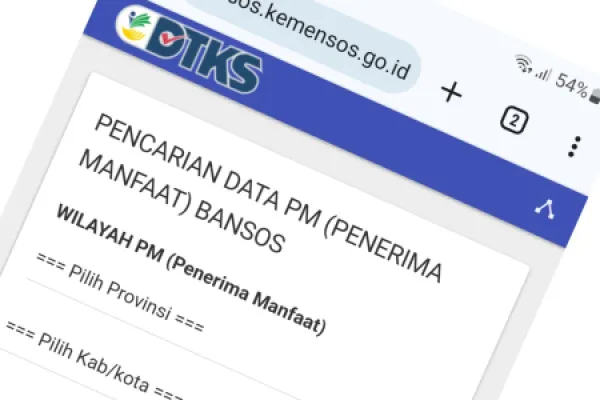 NIK KTP dan nama ini terdfatar jadi penerima saldo dana bansos BPNT senilai Rp2.400.000 dari peemrintah.. (Dok. Dinsos Lampung Tengah)