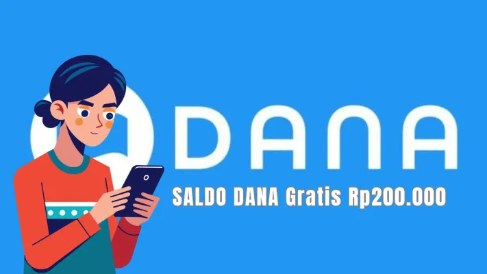 Selamat Anda berhak klaim saldo DANA Rp200.000 dari aplikasi penghasil uang cair ke dompet elektronik. (Poskota/Gabriel Omar Batistuta)