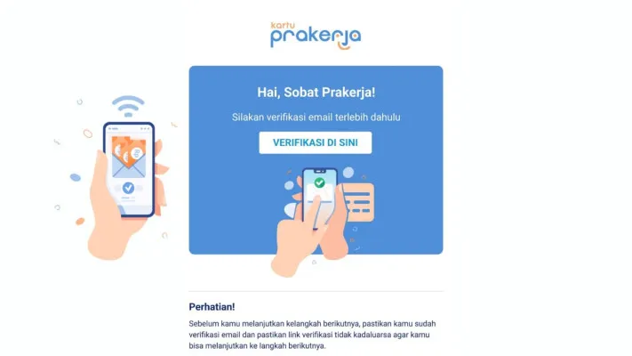 Dapatkan dana gratis program kartu prakerja sebesar Rp4.200.000 beasiswa pelatihan kerja dan insentif bantuan pemerintah. (Prakerja/Syarif Pulloh A)