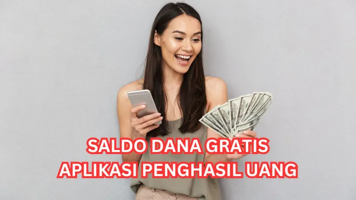 Aplikasi penghasil uang dan saldo DANA. (Poskota/Legenda Kinanty Putri)