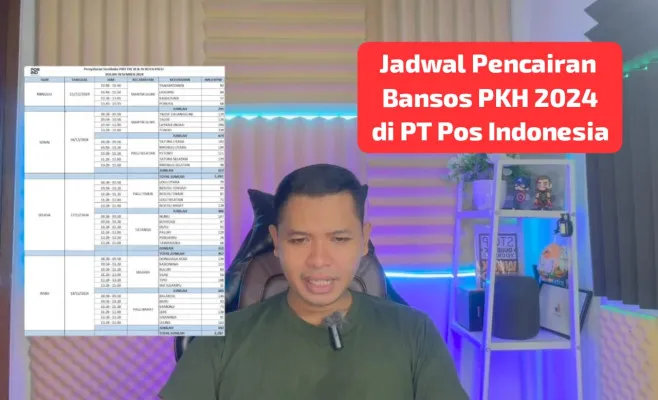 Cek jadwal pencairan dana Rp1.500.000 bansos PKH via PT Pos Indonesia dari Pemerintah. Tangkap layar/YouTube/Ariawanagus