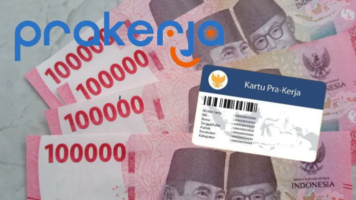 Saldo dana Rp4.200.000 bisa didapat   berkat daftar Kartu Prakerja yang merupakan program pemerintah. (Prakerja/Neni Nuraeni)