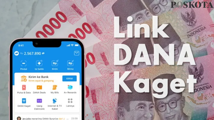 4 link DANA Kaget gratis Rp400.000 spesial 12.12. (DANA/Neni Nuraeni)