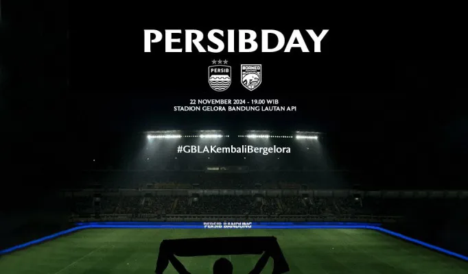 Laga Persib VS Vorneo FC akan disajikan di stadion GBLA, Jumat 22 November 2024. (Persib Official)