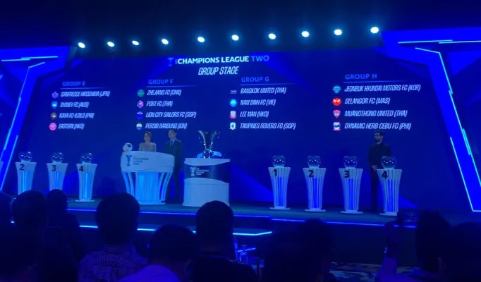 jadwal lengkap pertandingan Persib Bandung di ACL 2. (persib.co.id)