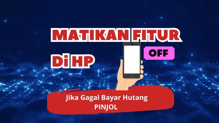 Matikan fitur lokasi di Hp agar aman jika nasabah gagal bayar hutang di aplikasi pinjol. (Poskota/Syarif Pulloh A)