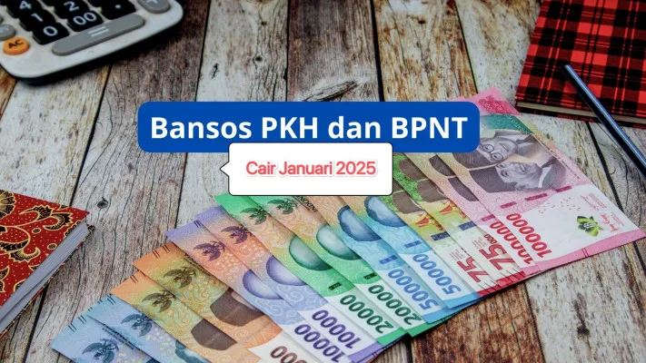 Bansos PKH dan BPNT. (Canva)