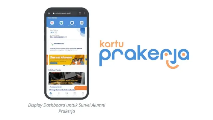 Alumni Prakerja bisa mengisi survei online dengan memenangkan hadiah senilai Rp25 juta. (Prakerja)