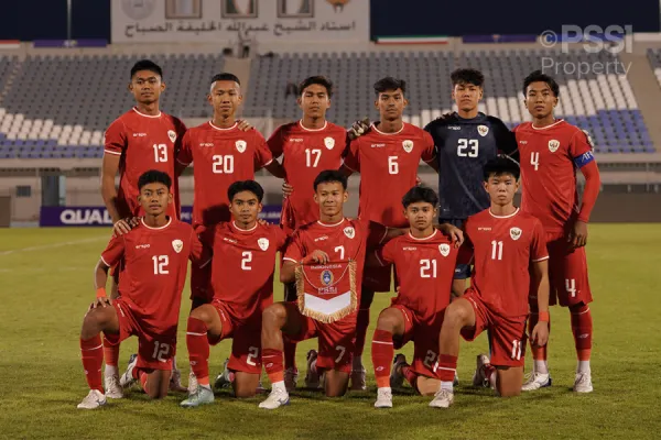 Prestasi Timnas Indonesia yang belum kebobolan saat babak kualifikasi Piala Asia U17 2025. (pssi)