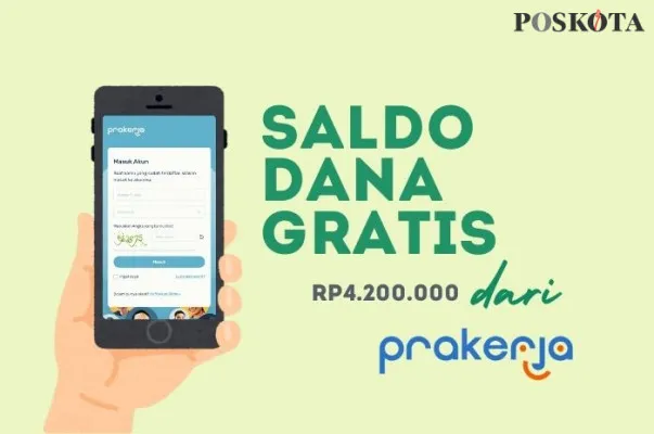 Dapatkan saldo dana gratis Rp4.200.000 dari Kartu Prakerja Gelombang 72. (Poskota.co.id/Della Amelia)