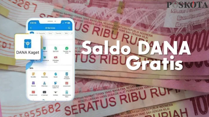 Cuma sekali klik dan didapat secara instan kamu bisa klaim saldo DANA gratis Rp110.000. (DANA/Neni Nuraeni)