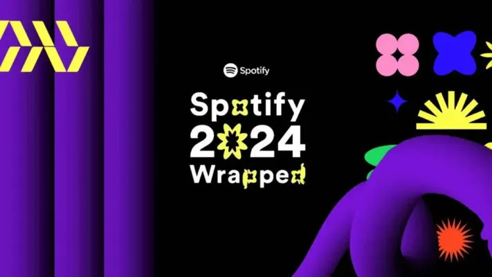 cara melihat spotify wrapped 2024.