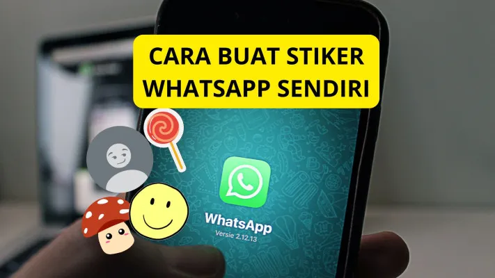 Terdapat beberapa cara yang bisa dilakukan untuk membuat stiker WhatsApp sendiri. (Poskota/Syarif)