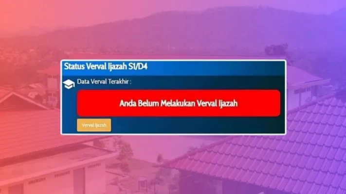 cara memperbaiki data verval ijazah. (poskota/faiz)