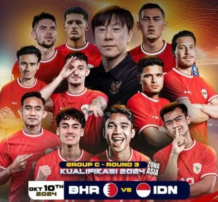 Prediksi starting XI Timnas Indonesia vs China di matchday ke-4 Kualifikasi Piala Dunia 2026. Jordi Amat abses, Rizkhy Ridho berpotensi starter.