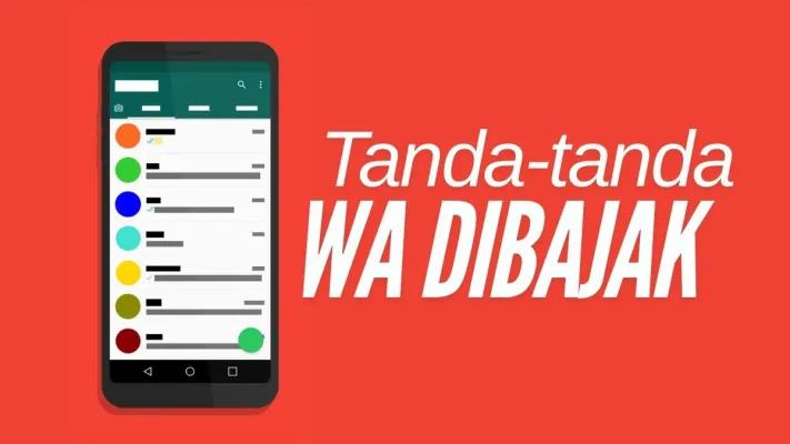 tanda-tanda akun whatsapp kamu dibajak. (poskota/faiz)