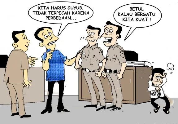 Sental sentil, bercerai kita berantakan... (Ilust/poskota)