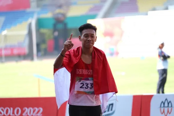 Atlet para atletik Indonesia, Firza Faturrahman Listyanto (foto/NPC Indonesia)