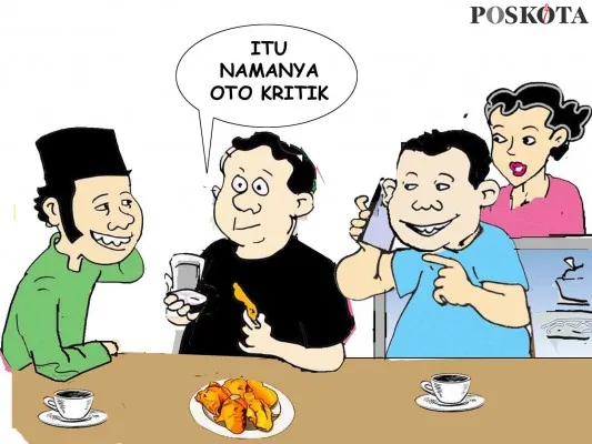 Obrolan warteg: Kegagalan Parpol. (Poskota/ Yudhi Himawan)