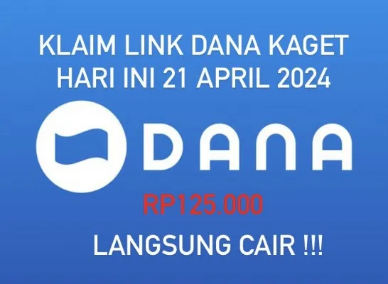 Klik dan klaim link DANA kaget hari ini dapatkan saldo gratis (dok/Mitha Aullia)