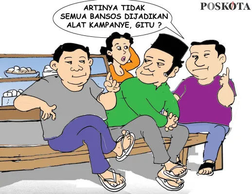 Obrolan Warteg: Cegah Politisasi Bansos. (Poskota/ Yudhi Himawan)