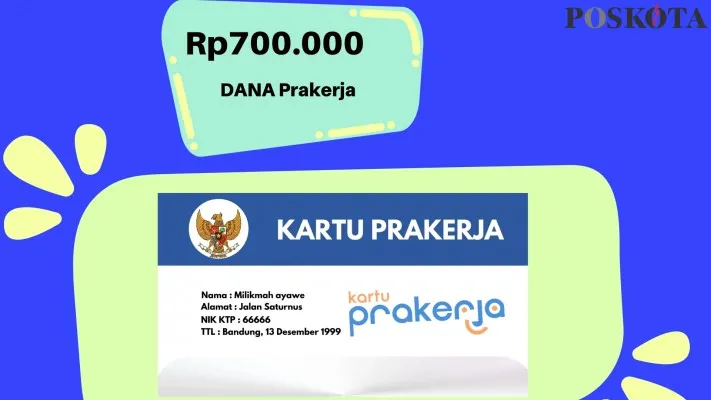 SALDO DANA dari pemerintah Rp700.000 cair ke rekening bank BCA dan BNI peserta polos dan sudah menyelesaikan Pelatihan Prakerja.  (Poskota/Syarif Pulloh Anwari)